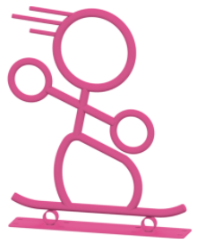 Skateboarder Bike Rack