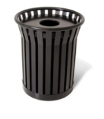 Strap Metal Receptacle – 32 Gallon