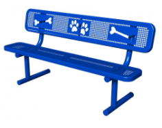 Puppy Paws Dog Bench