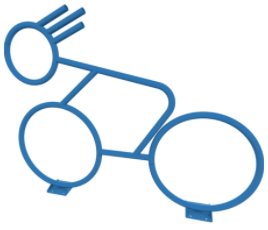 Speedy Bicycle Bike Rack