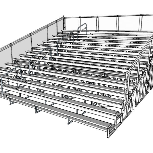 15 Row Bleachers
