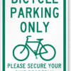 Bicycle Parking Only