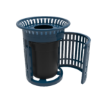 Skyline Swing Door Trash Receptacle – 32 Gallon