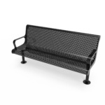 Contoured Park Bench