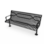 Contoured Park Bench